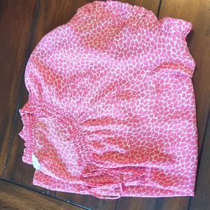 Gap Flowy pink blouse